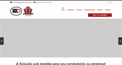 Desktop Screenshot of grupodimensaone.com.br