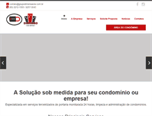 Tablet Screenshot of grupodimensaone.com.br
